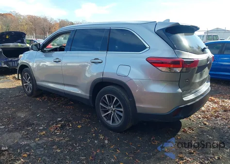2019 Toyota Highlander Xle from USA, damaged, VIN 5TDJZRFH1KS567507